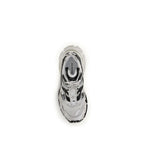 Gray Polyethylene Athletic Sneakers