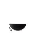 Black Calf Leather Bos Taurus Clutch Bag