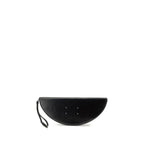 Black Calf Leather Bos Taurus Clutch Bag