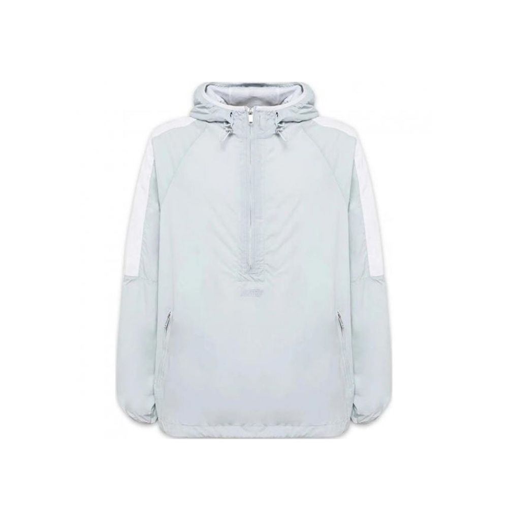 Blue Nylon Shell Jacket