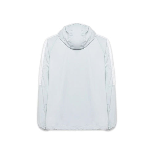 Jacke aus blauem Nylon