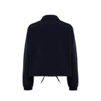 Blue Polyester Shell Jacket