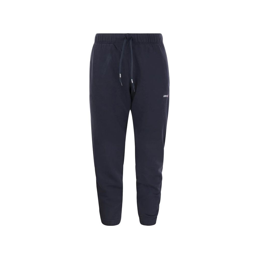 Blaue Baumwoll-Jogginghose