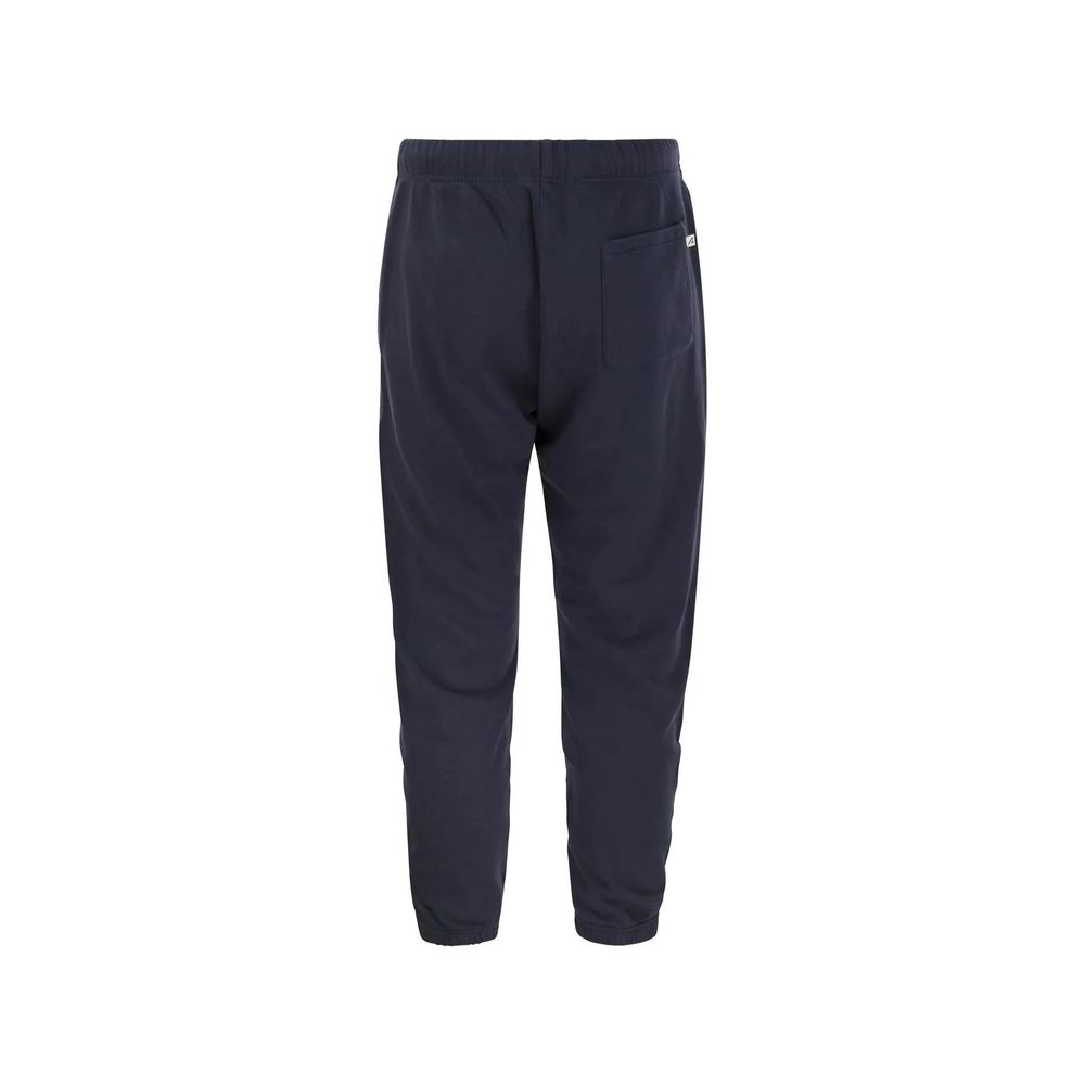 Blaue Baumwoll-Jogginghose