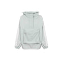 Blaue Nylon-Shell-Jacke