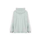 Blaue Nylon-Shell-Jacke