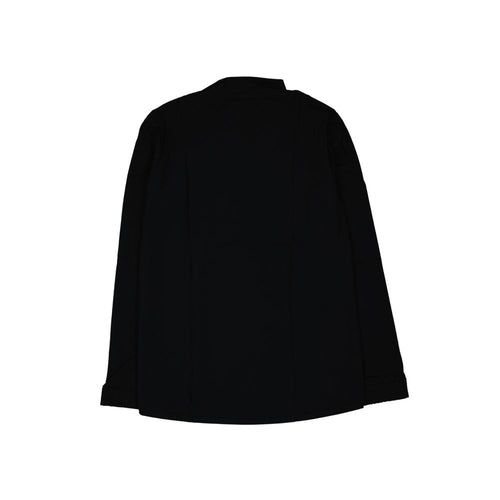 Schwarzes Elastan-Sweatshirt