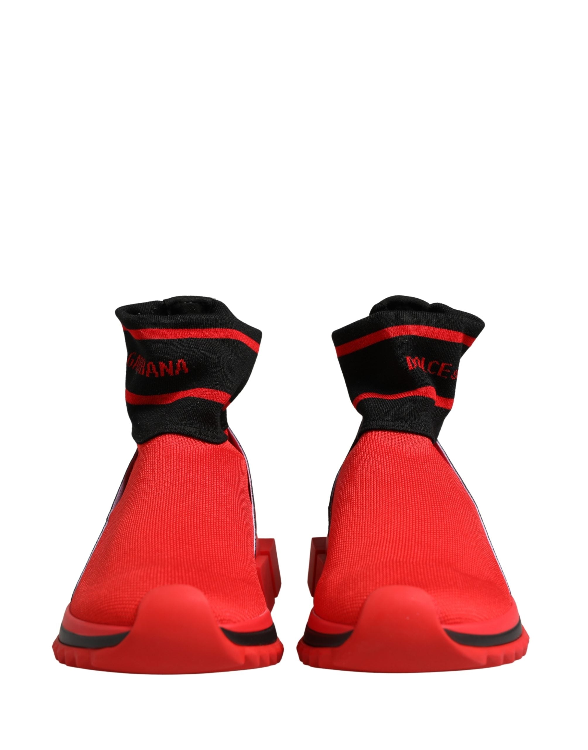 Rot-schwarz Socken-Sneaker Sorrento
