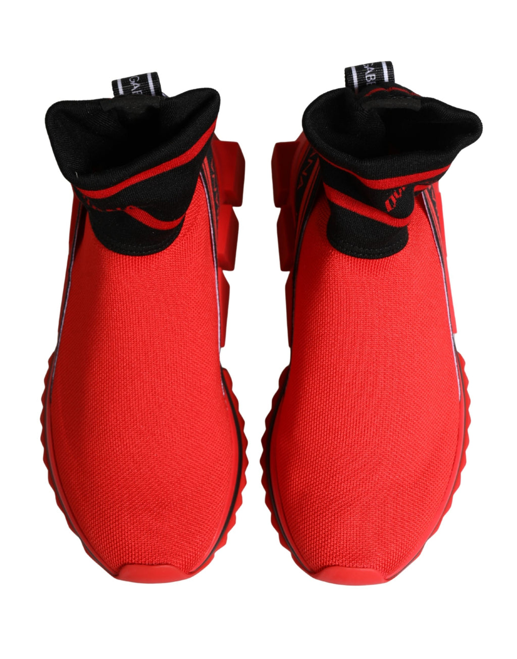 Rot-schwarz Socken-Sneaker Sorrento