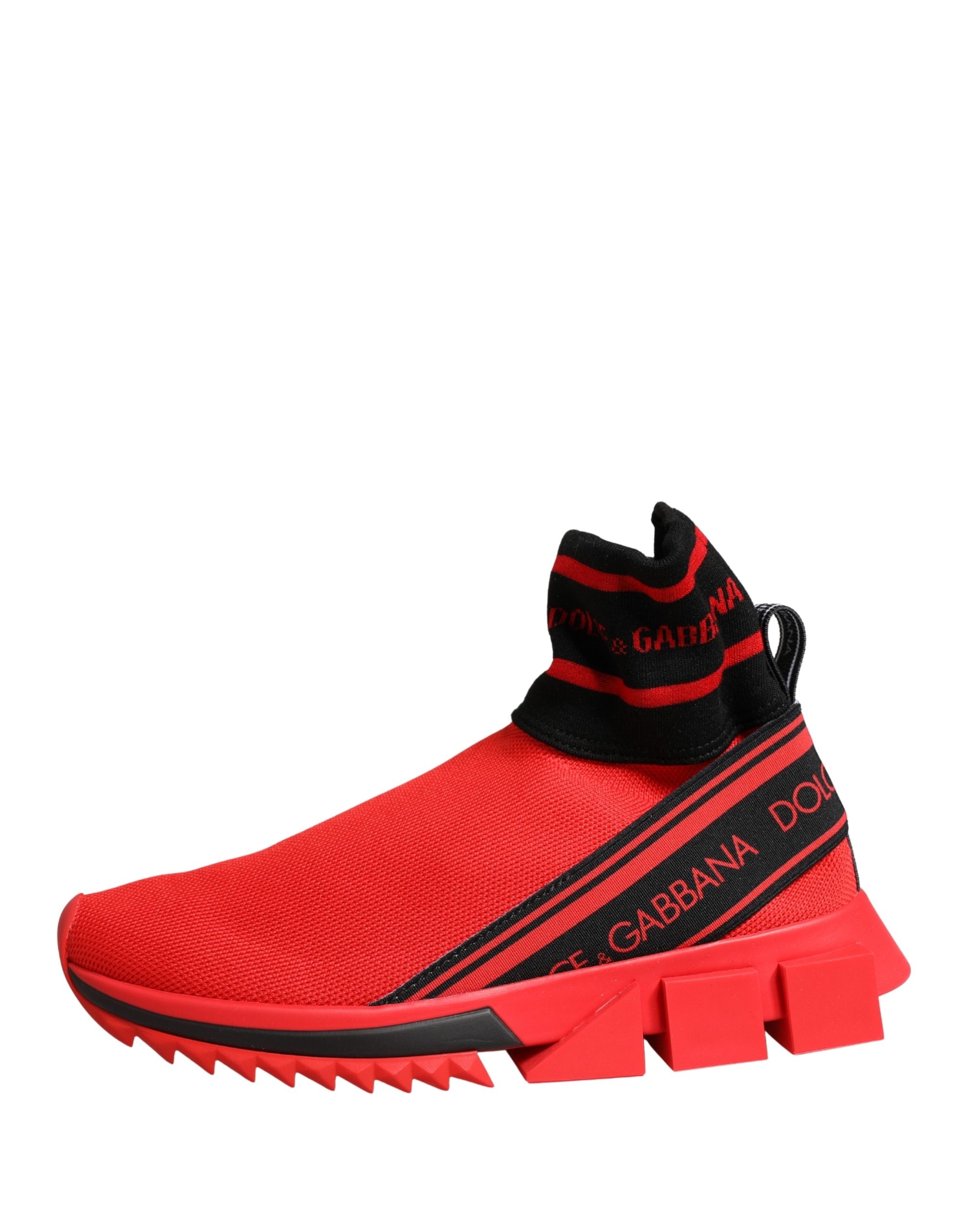 Rot-schwarz Socken-Sneaker Sorrento