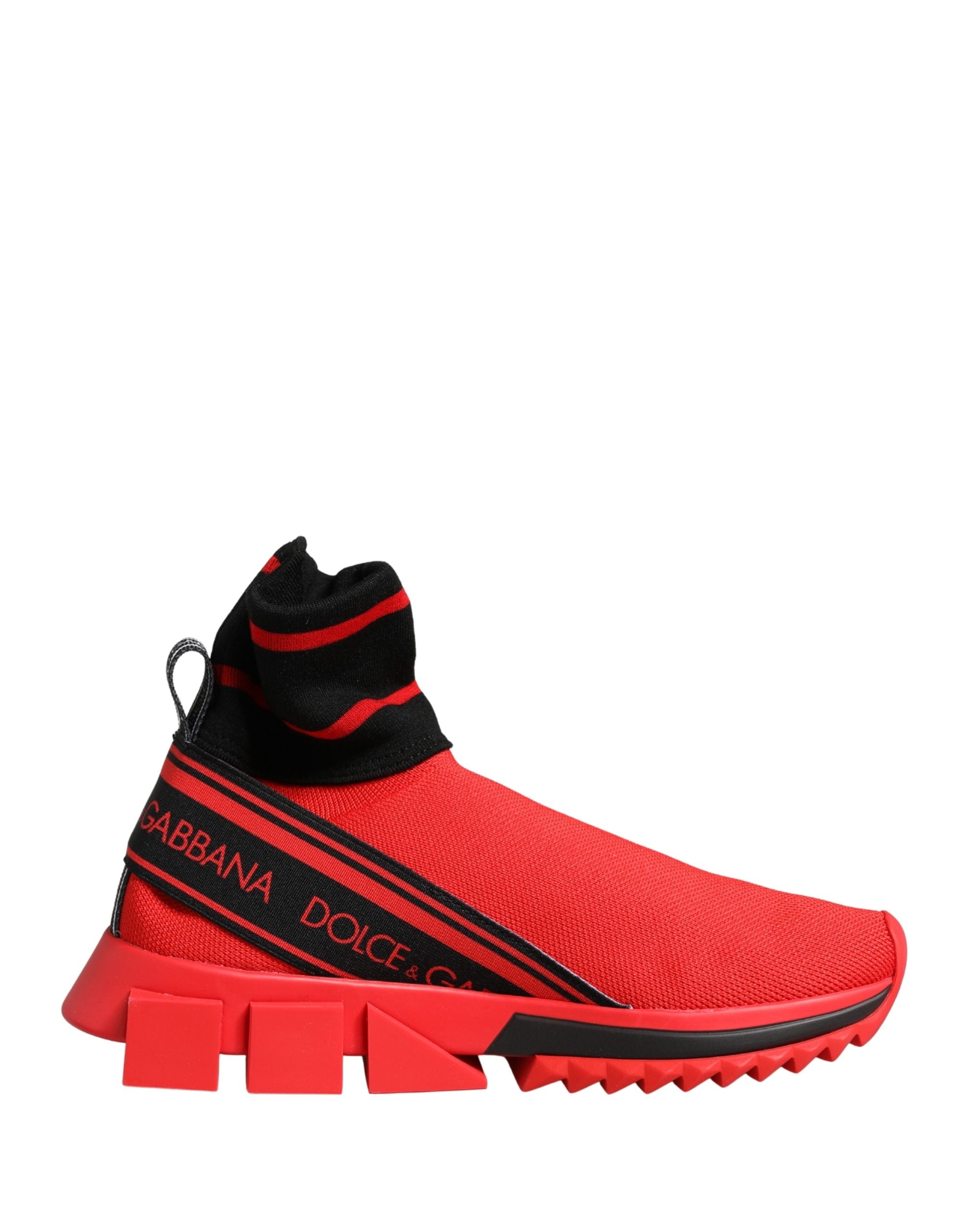 Rot-schwarz Socken-Sneaker Sorrento
