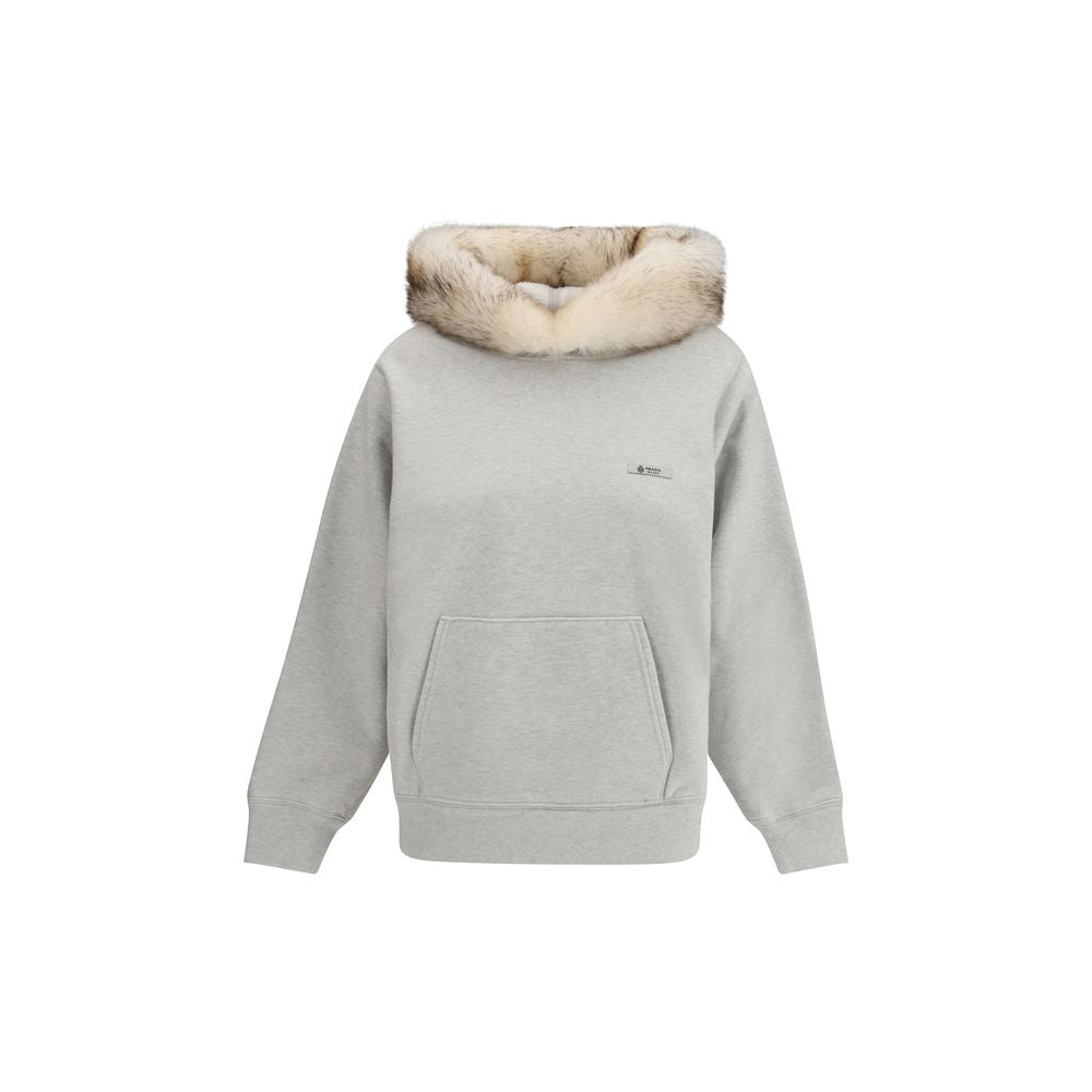 Graues Baumwoll-Sweatshirt