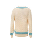 White Cotton Sweatshirt
