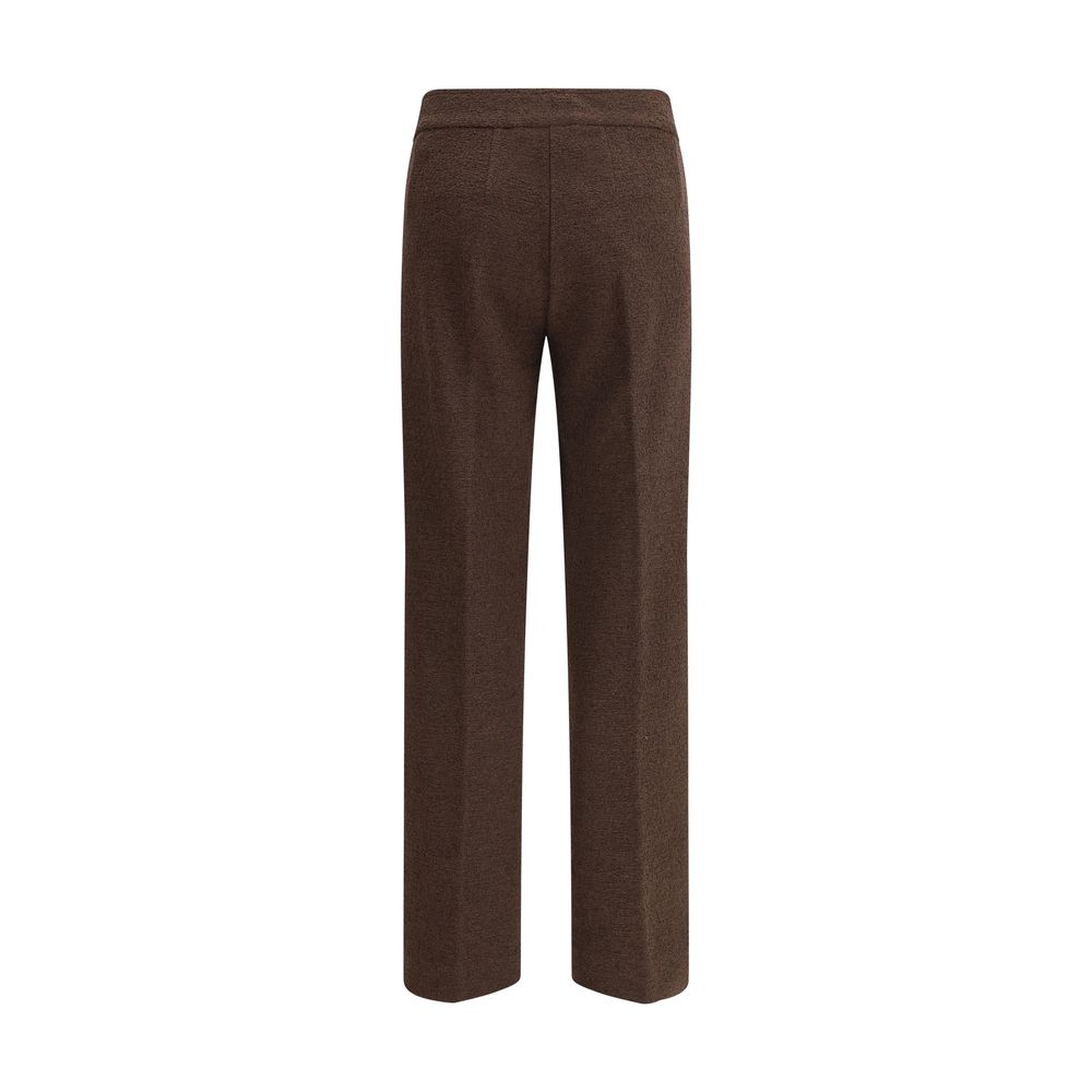 Braune lässige Hose aus Polyester