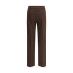 Braune lässige Hose aus Polyester
