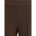 Braune lässige Hose aus Polyester