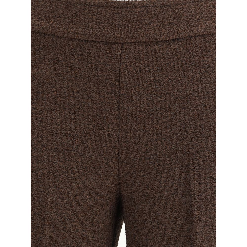 Braune lässige Hose aus Polyester