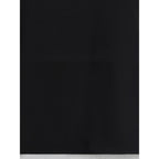 Black Silk Sleeveles T-Shirt