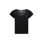 Black Cotton T-Shirt