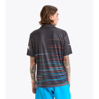 Black Polyester Polo Shirt
