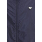 Jacke aus recyceltem Polyamid in Blau