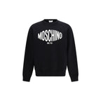 Black Cotton Sweatshirt