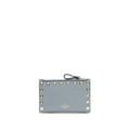Blue Calf Leather Bos Taurus Wallet