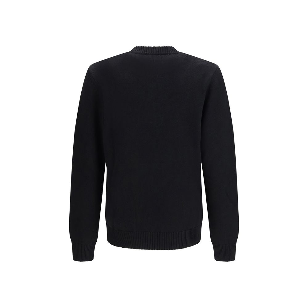 Schwarzes Wolle Ovis Aries Sweatshirt