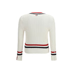 White Cotton Sweatshirt