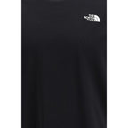 Schwarzes Baumwoll-T-Shirt