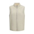 Beige Wollweste Oves Aries