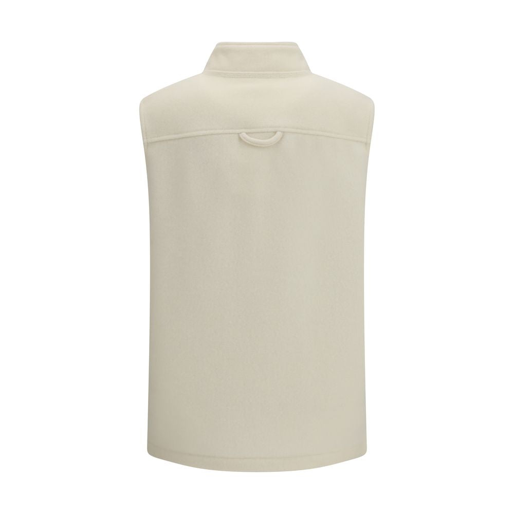 Beige Wollweste Oves Aries