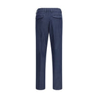 Blaue Tencel-Stoffhose