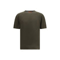 Bicolor-Baumwoll-T-Shirt