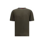Bicolor-Baumwoll-T-Shirt