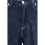 Blue Cotton Jeans Denim