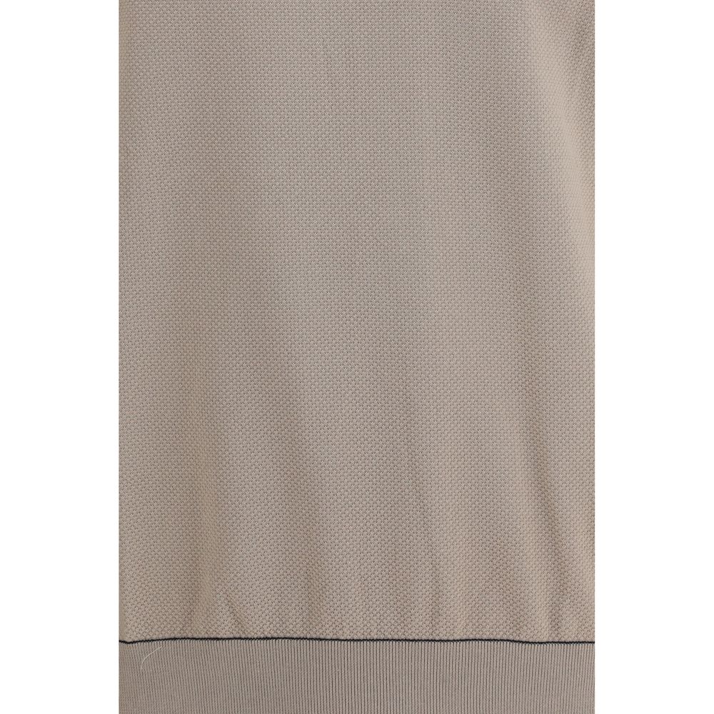 Beiges Baumwoll-T-Shirt