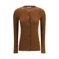 Brauner Wollcardigan