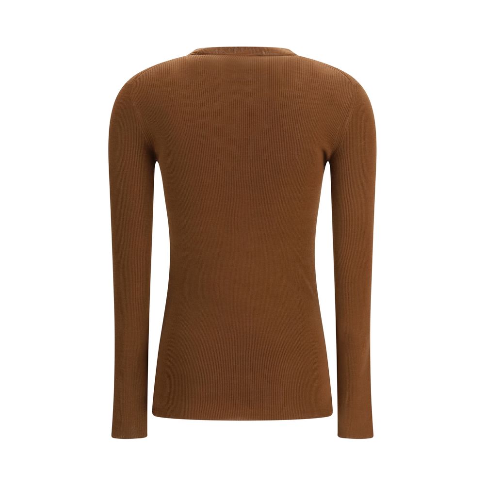 Brauner Wollcardigan