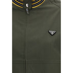 Bicolor Polyester Bomber