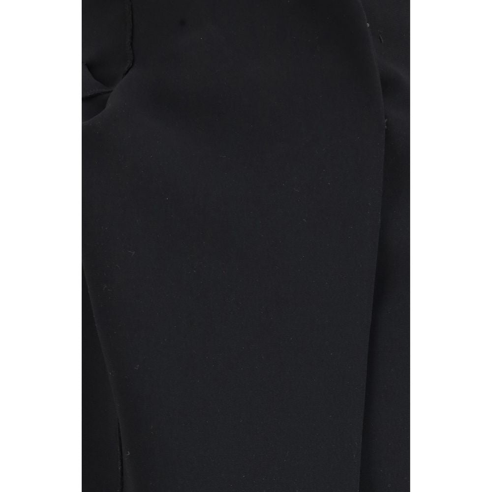 Abito da cocktail in poliestere nero