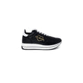 Black Leather Low Top Sneakers