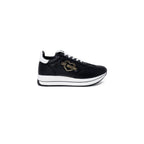 Black Leather Low Top Sneakers