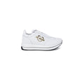White Leather Low Top Sneakers