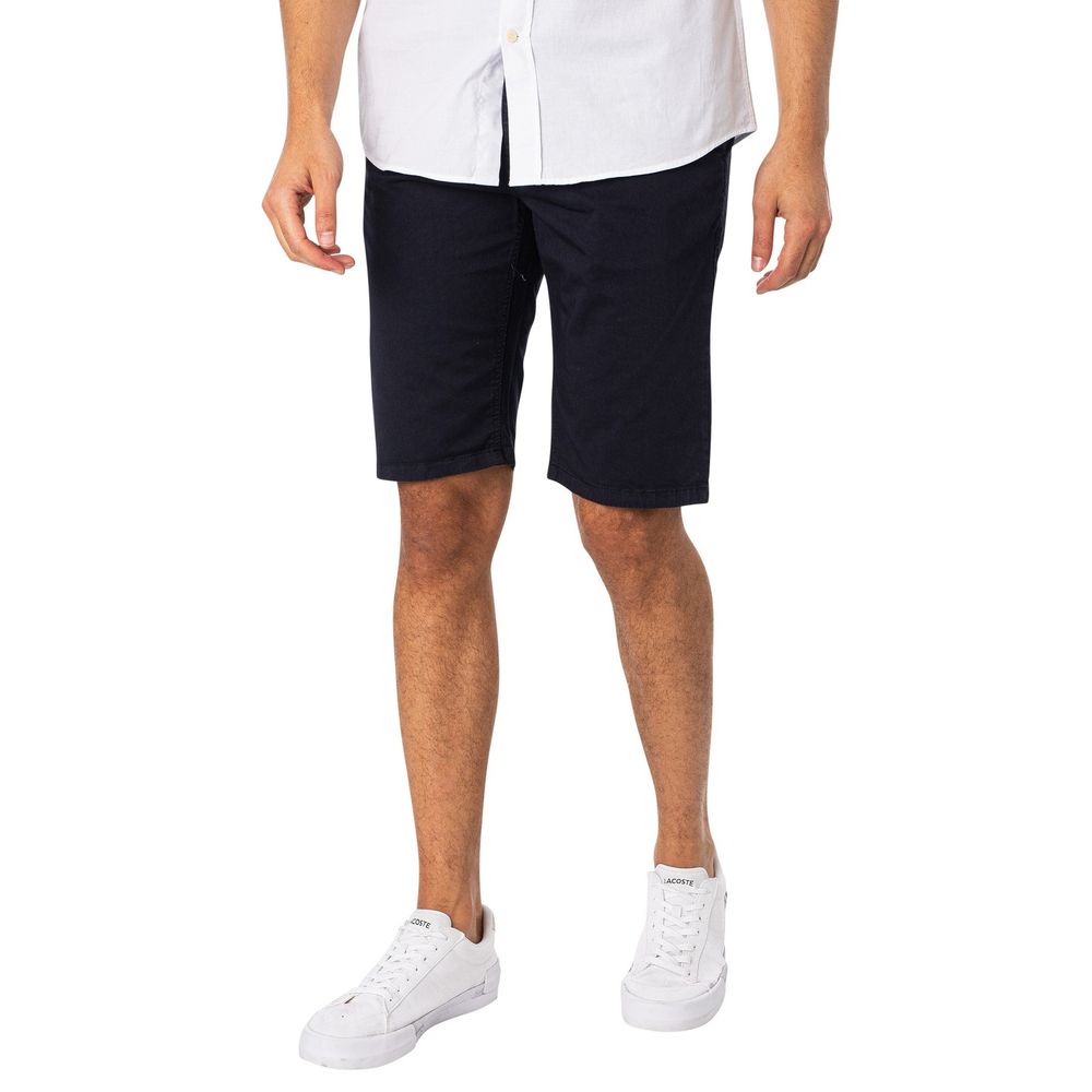 Bermudashorts aus blauer Baumwolle