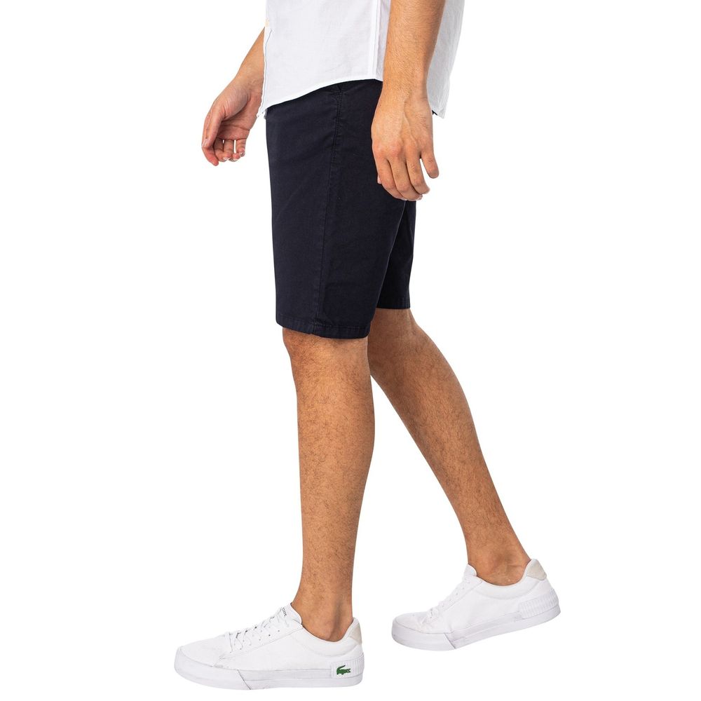 Bermudashorts aus blauer Baumwolle