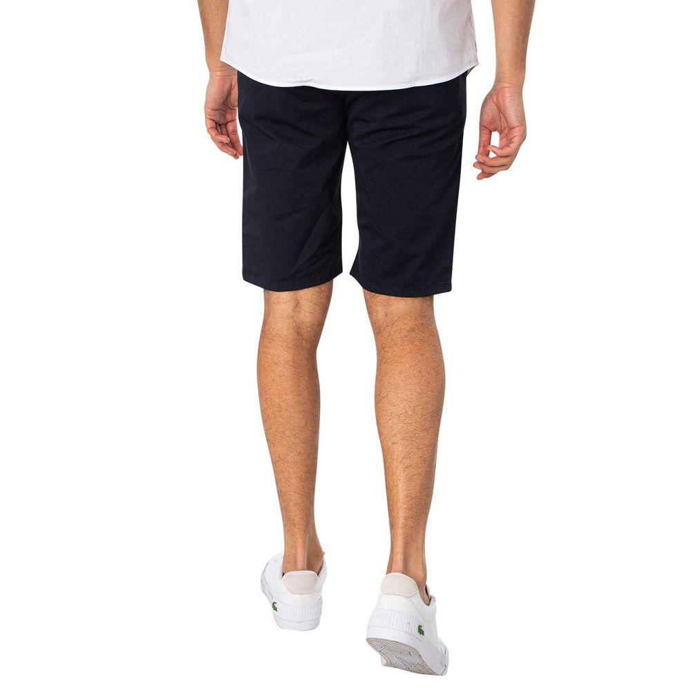 Bermudashorts aus blauer Baumwolle