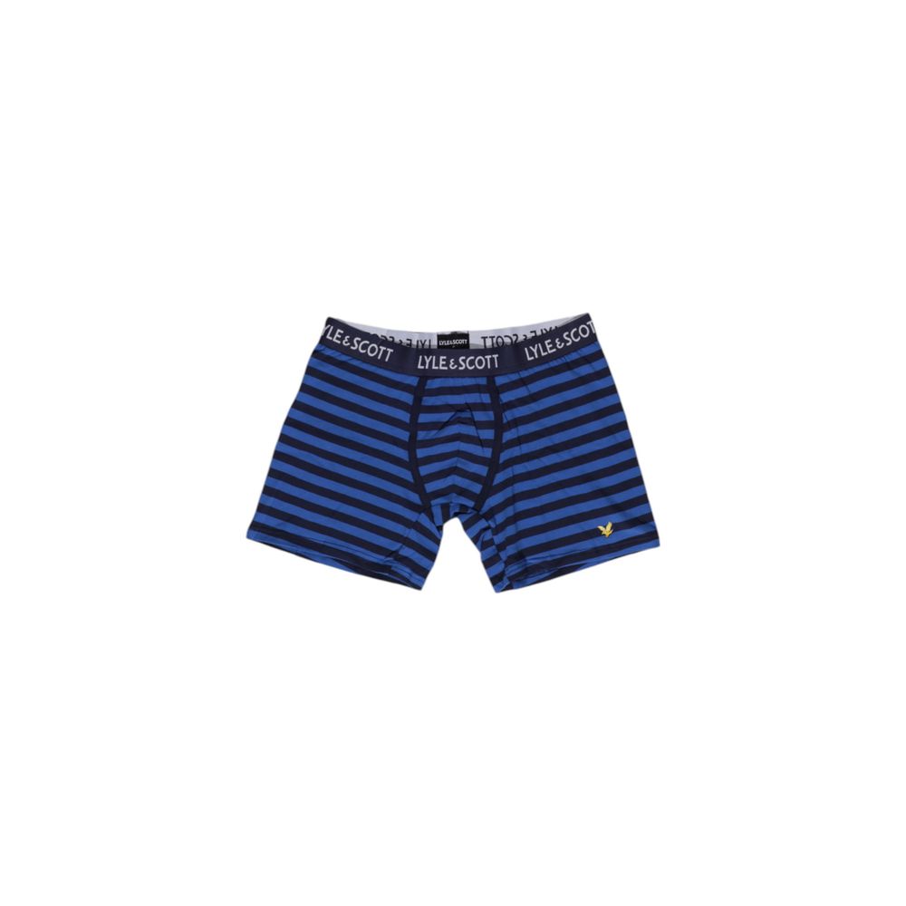Boxershorts aus blauer Baumwolle