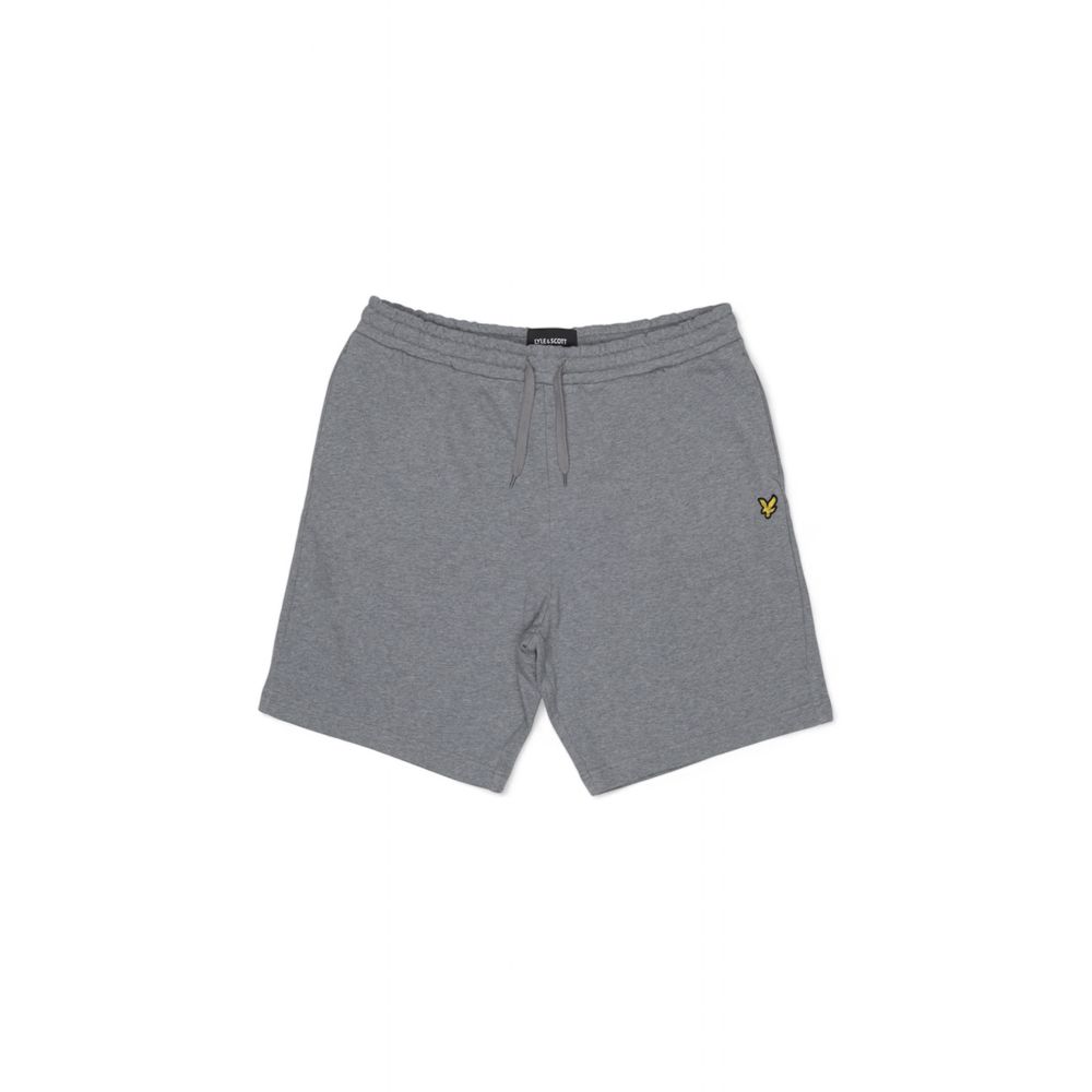 Bermuda shorts in grey cotton