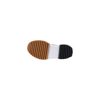 Scarpe da ginnastica grosse in tessuto bianco e nero